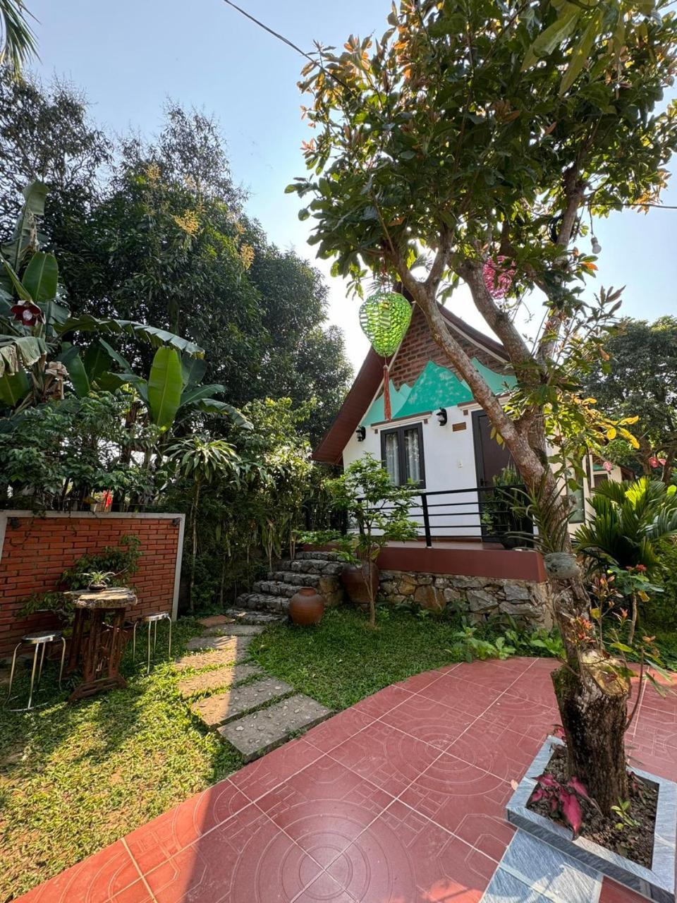 Tropical Valley Homestay - Villas ฟ็องญา ภายนอก รูปภาพ
