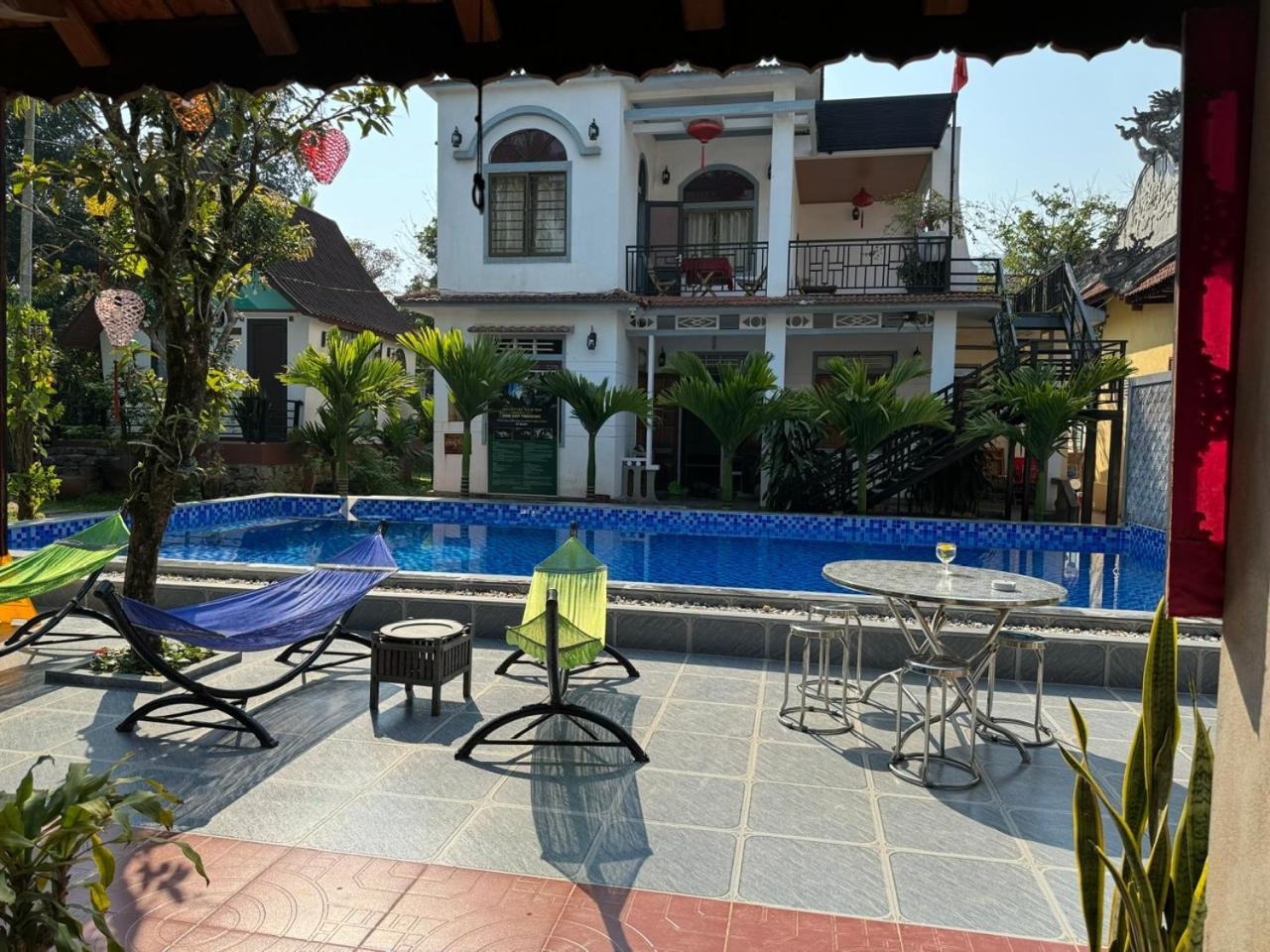 Tropical Valley Homestay - Villas ฟ็องญา ภายนอก รูปภาพ