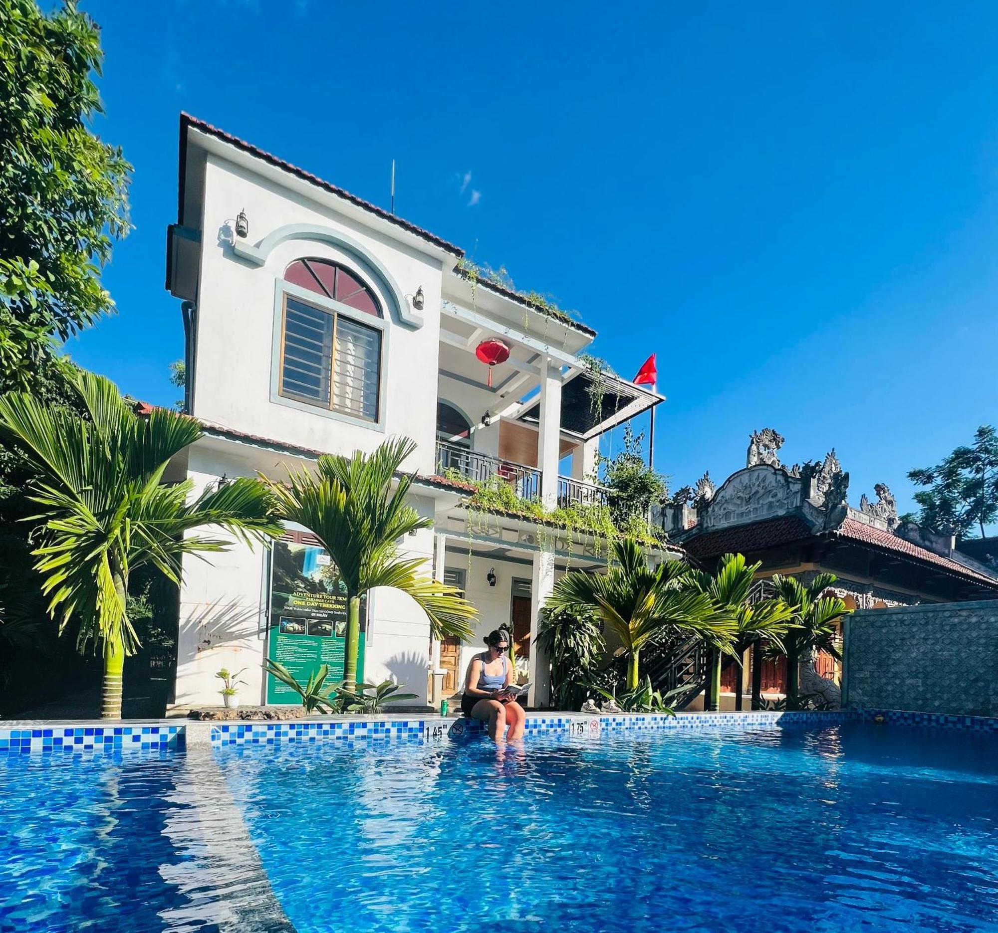 Tropical Valley Homestay - Villas ฟ็องญา ภายนอก รูปภาพ