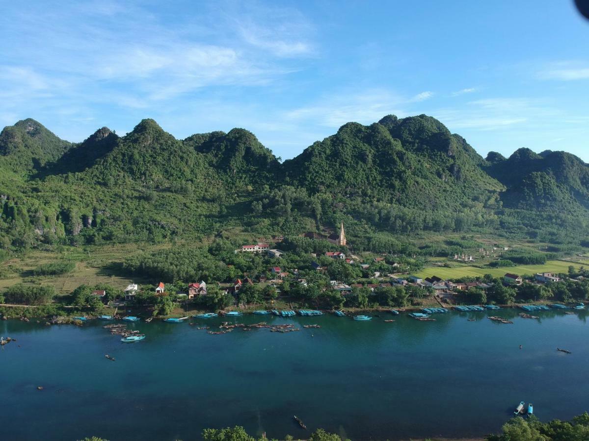 Tropical Valley Homestay - Villas ฟ็องญา ภายนอก รูปภาพ