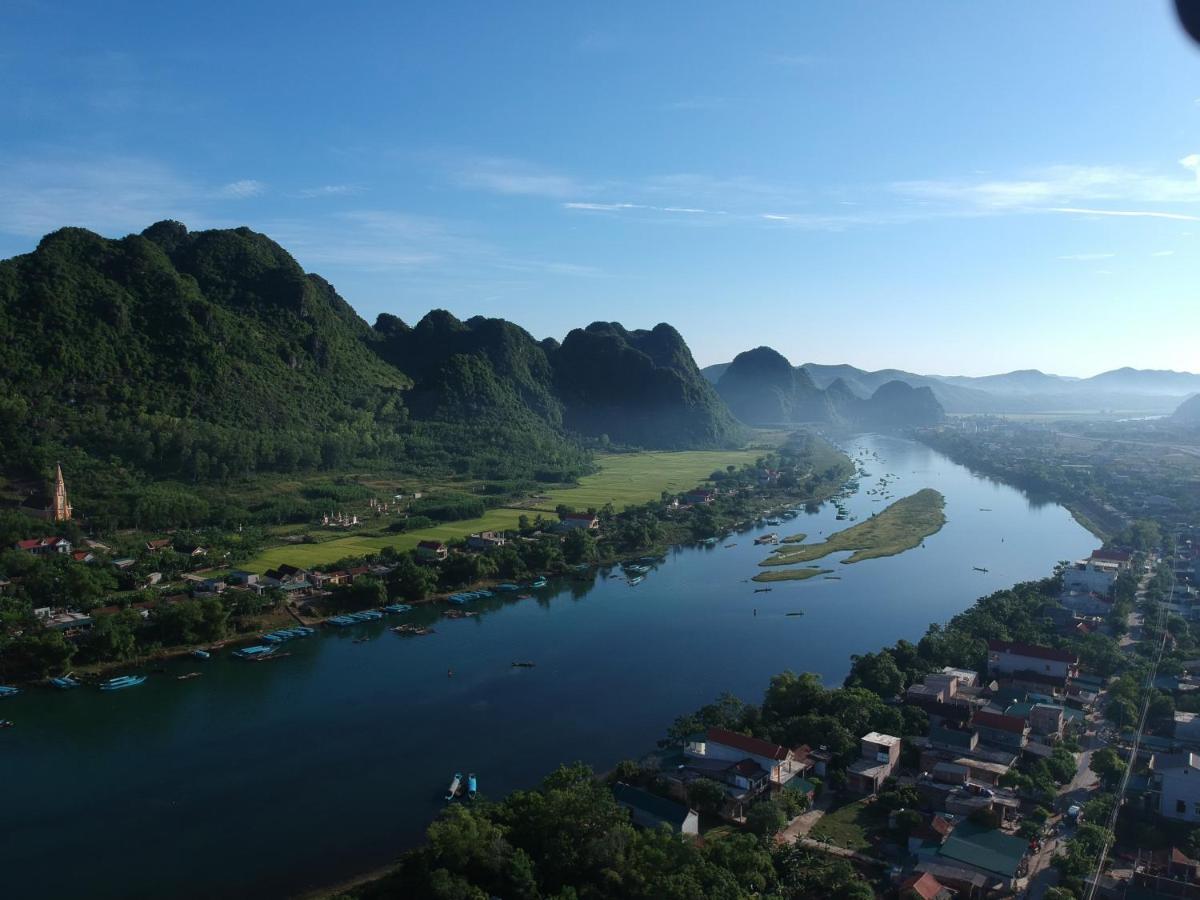 Tropical Valley Homestay - Villas ฟ็องญา ภายนอก รูปภาพ